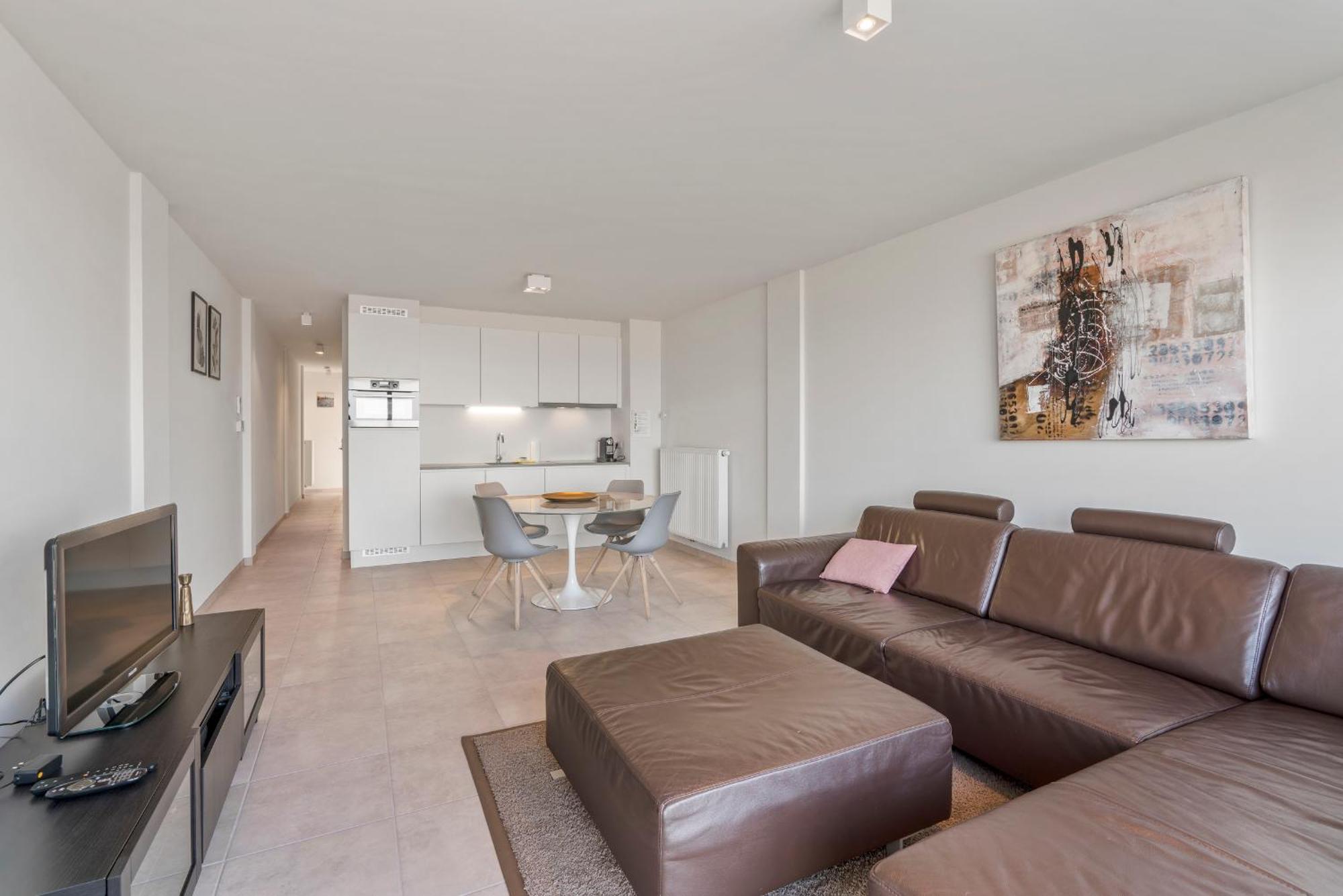 Ontspannen Aan Zee App Met Frontaal Zeezicht - 4P Knokke-Heist Kültér fotó