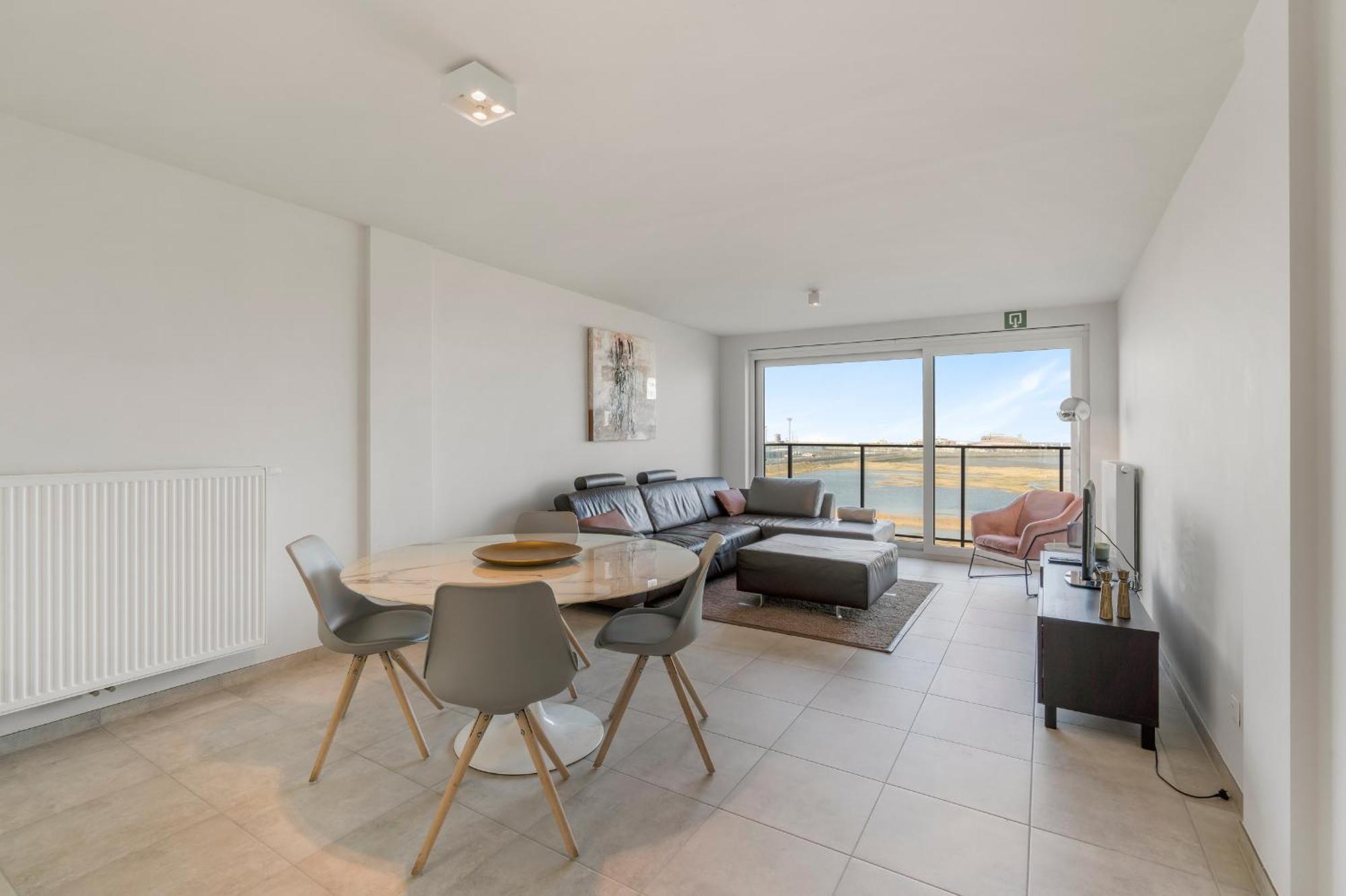 Ontspannen Aan Zee App Met Frontaal Zeezicht - 4P Knokke-Heist Kültér fotó